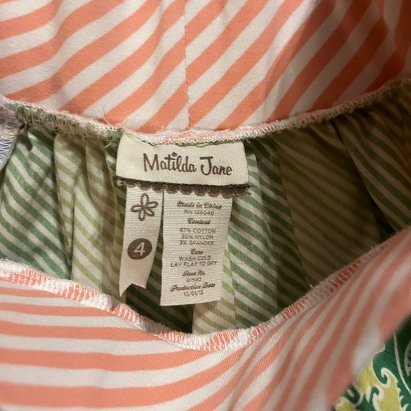 Matilda Jane It’s a Wonderful Parade Sorbet Circle Skirt Size 4 - Picture 3 of 4